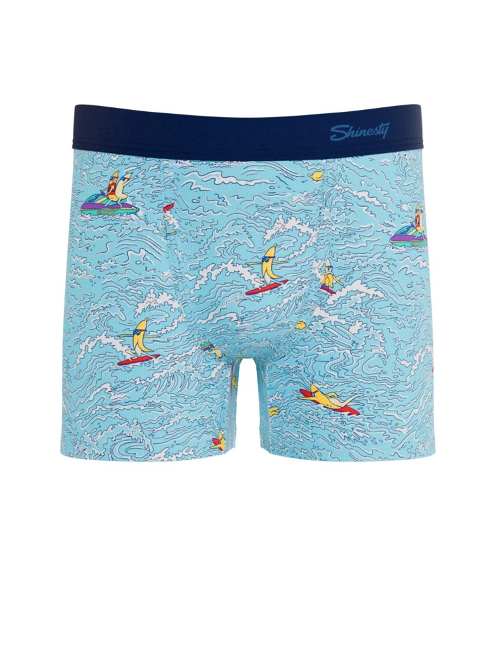 Shinesty Boys Surfin Turf Boxer Briefs - 7/8